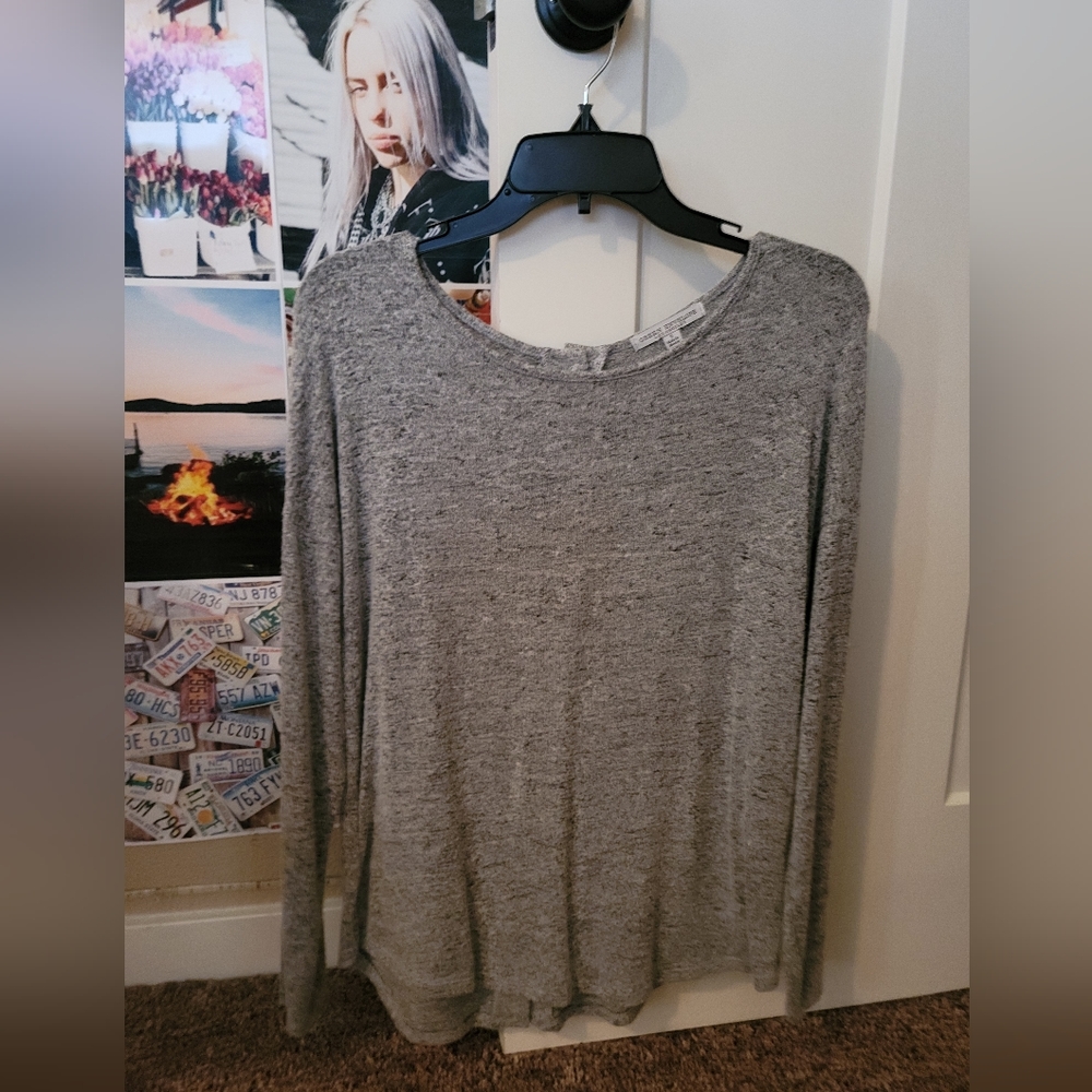 Soft marled lightweight sweater